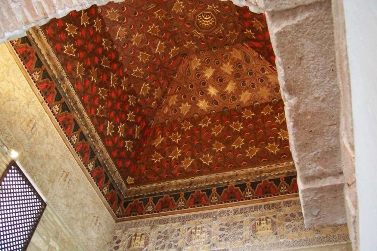 Detalle del Artesonado en Las Huelgas